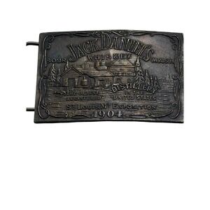 Jack Daniels Belt Buckle Tiffany Studio NY Bronze 1904 St Louis Exposition